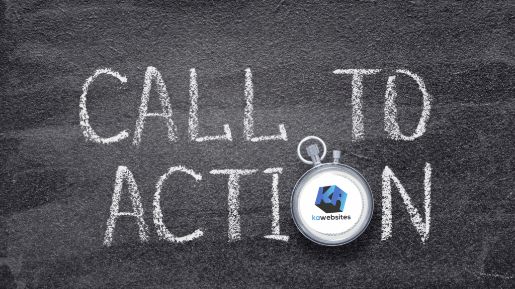 call to action kawebsites