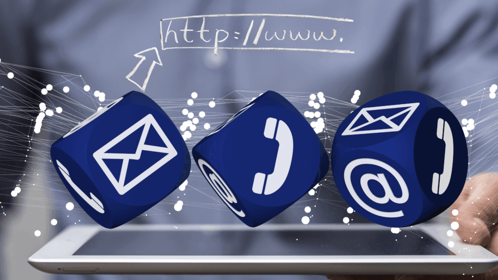 website traffic, contact and engagement