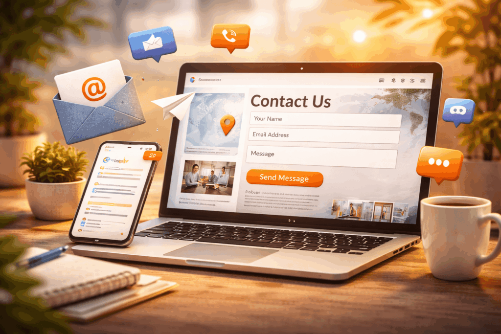 contact forms and contacts