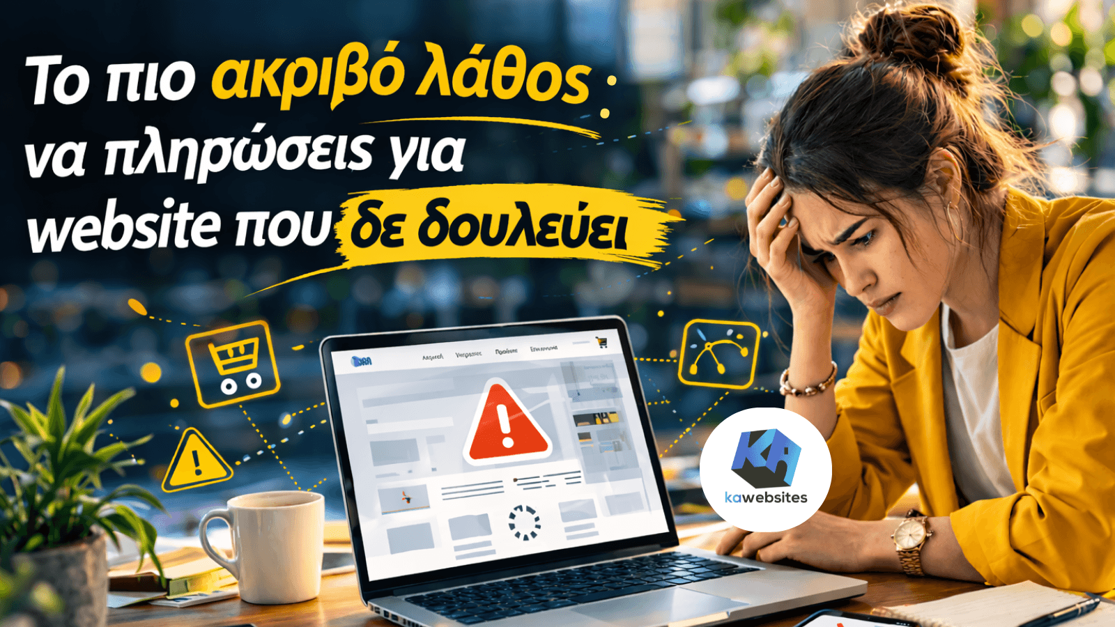 to pio akrivo lathos website pou de douleuei