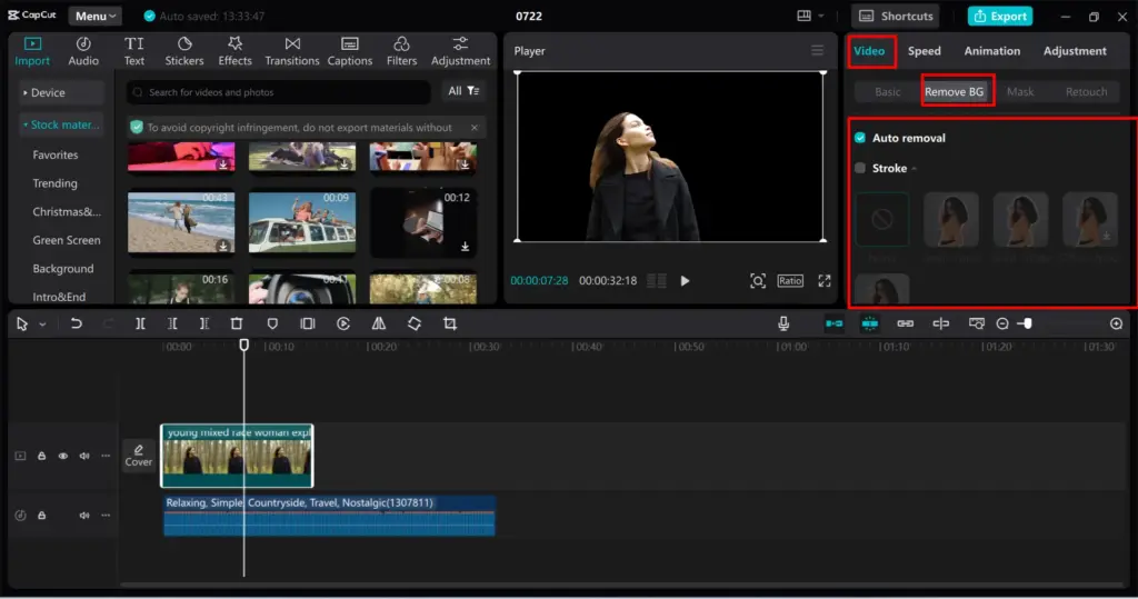 CapCut AI για Reels: Πλήρης οδηγός για δημιουργία περιεχομένου στα Social Media 6 Background Remover capcut