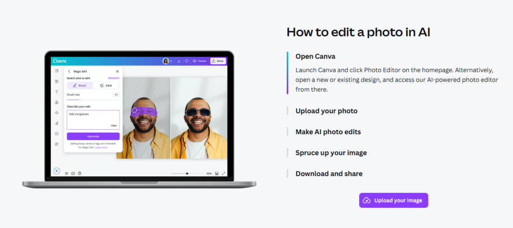 canva ai photo editor